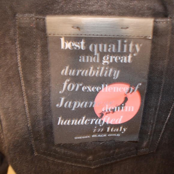 Brand new Black Gold jeans Diesel - Picture 4 of 6